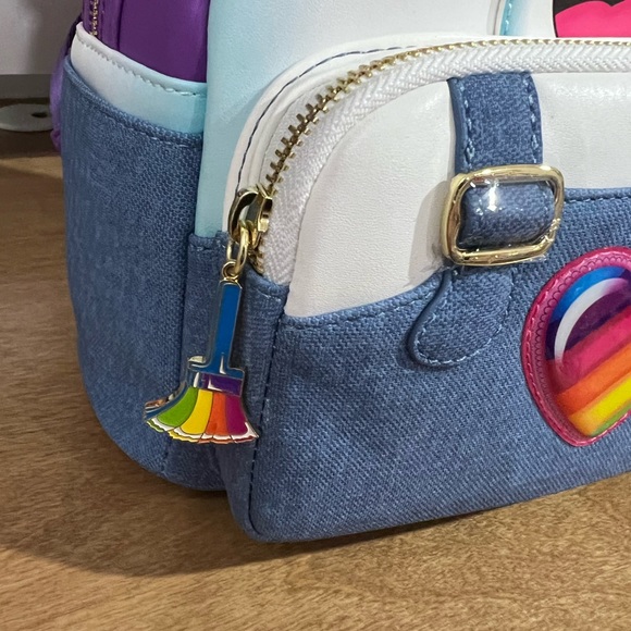 Lisa Frank Loungefly Panda Painter Backpack purse NWT - Picture 3 of 11